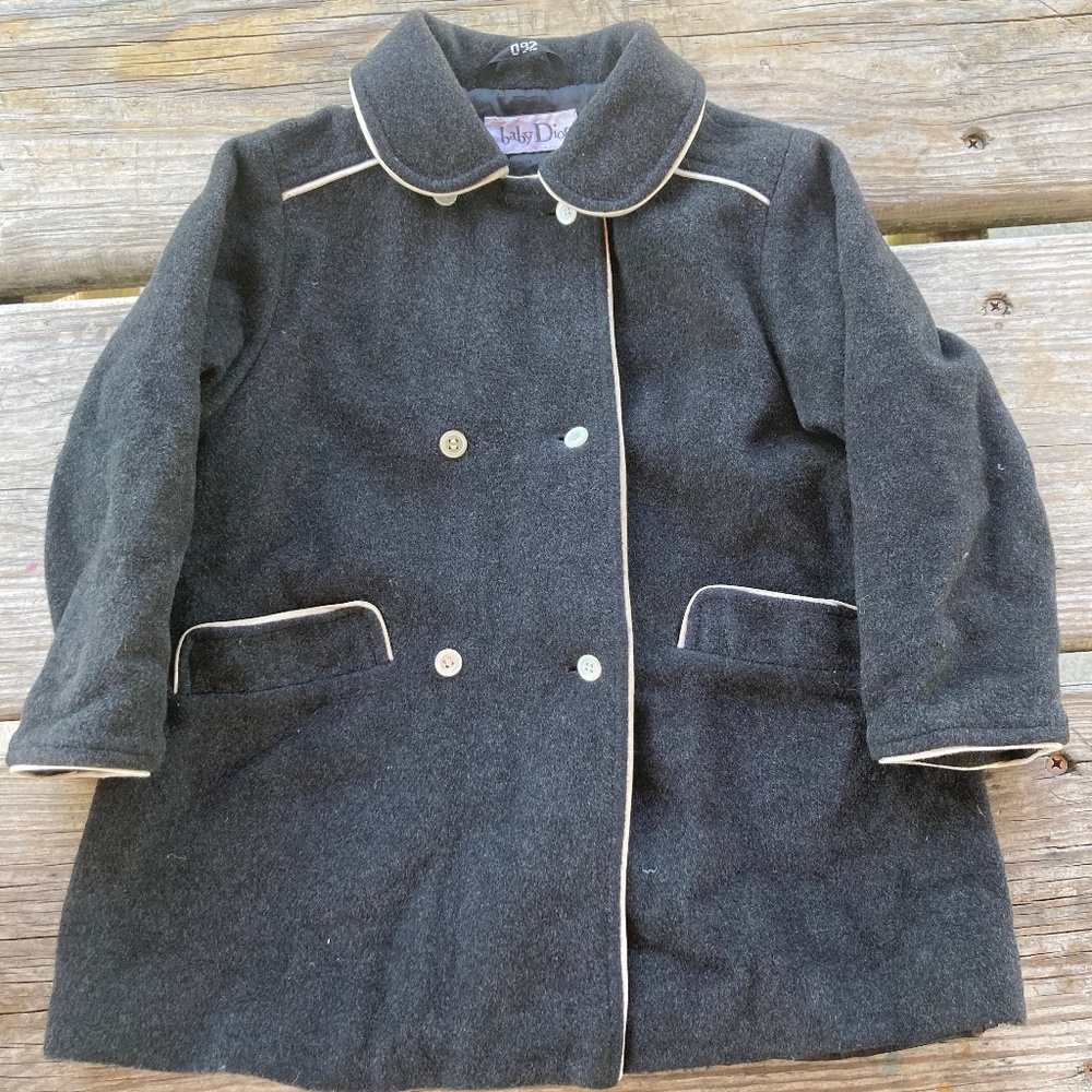 Baby Dior wool coat for the spring and autumn
